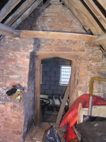 A similar doorway construction can be seen in the parish office corridor below A similar doorway construction can be seen in the parish office corridor below