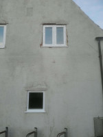 Both frames replaced and awaiting repair to surround